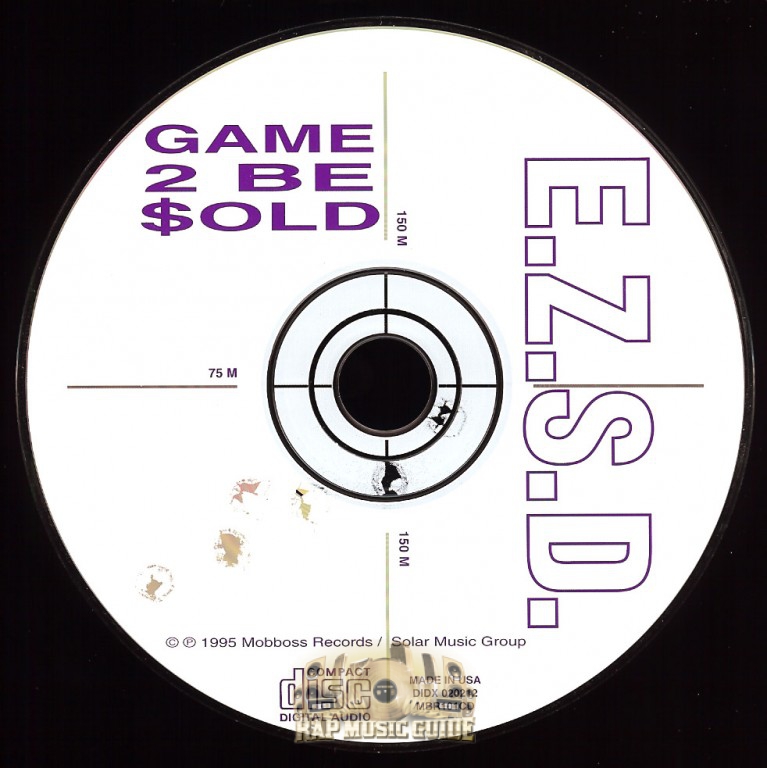 E.Z.S.D. - Game 2 Be Sold: 1st Press. CD | Rap Music Guide